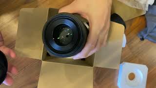 Canon RF 100mm Macro Unboxing [upl. by Garibold]