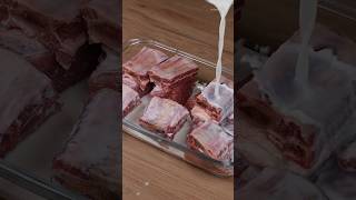 New technique of making ribs cooking food recipe [upl. by Ilarin285]