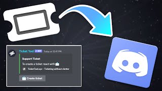 How To Setup Ticket Tool Bot In Your Discord Server  Ticket Tool [upl. by Ela]