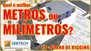 PLANO DE RIGGING  Como cotar o seu plano é melhor em metros ou milímetros [upl. by Imehon81]