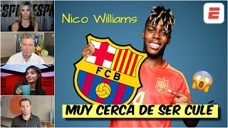 ES PURO HUMO Nico Williams NO VA A LLEGAR al BARCELONA Deco SE TARDÃ“ en buscarlo  Exclusivos [upl. by Caprice]