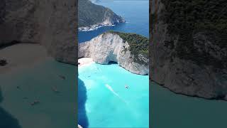 Navagio Beach most beautiful beach on earth 🏝️ [upl. by Imotih]