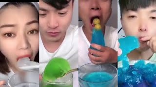 ASMR SOFT COTTON SLUSH ICE EATING 😍😋 [upl. by Kristan]