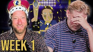 DAVE PORTNOY IS THE KING OF COLLEGE FOOTBALL  Barstool College Football Show Week 1 [upl. by Harman]