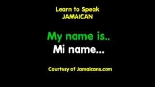 Basic Introductions  Learn to Speak Jamaican Patois [upl. by Ekal]