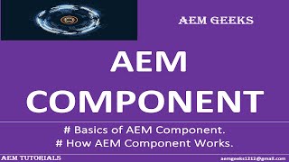 39 Create a title component in AEM [upl. by Ahsineg377]