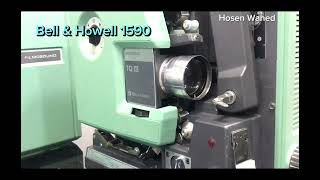 Bell amp Howell 1590 Filmosound 16MM Movie Projector [upl. by Brockie]