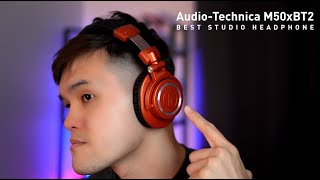 Audio Technica ATHM50xBT2  Best Budget Professional Studio Headphone [upl. by Felise886]