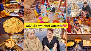 USA Se Ayi Meri Guest🇺🇸❤️Iftar To 10th Sehri Routine  Cooking with Shabanaquot [upl. by Pietra]