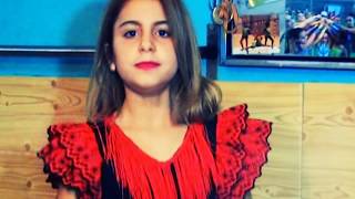 COREOGRAFIA FLAMENCA CON MEZCLA DE GIMNASIA BAILA CAREN [upl. by Aneehsram]