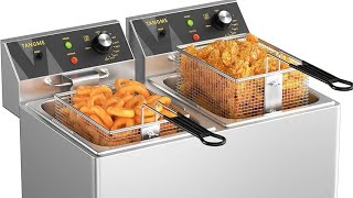 Commercial Deep Fryer 3500W Electric [upl. by Ainesey865]