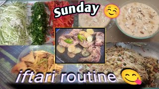 Iftari routine of my familyRamzan specialiftari routine with Saba lifestyle [upl. by Lothar]