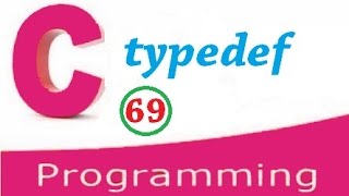 typedef in c programming [upl. by Enetsirk]