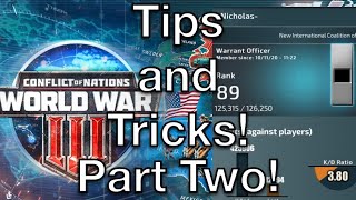 Conflict of Nations WW3  Tips and Tricks  How to Play Better 2 [upl. by Nagear]