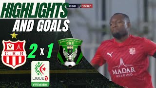 Belouizdad vs Constantine 21  Highlights and Goals  Championnat Professionnel Ligue 1 Algérie [upl. by Leasi]