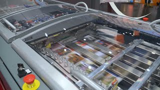 drupa2024  Tecnau Stack 1212 and Kompac’s Phoenix coater [upl. by Zampardi]