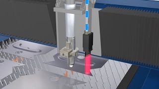 TRUMPF laser cutting How DetectLine works  Optical measuring system [upl. by Baptista]