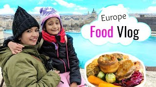 EUROPE Food Vlog  Budapest Vienna Prague MyMissAnand NishaTries CookWithNisha [upl. by Yenhoj461]