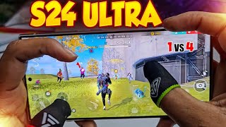 SAMSUNG GALAXY S24 ULTRA AUTO HEADSHOT AUTO BOOYAH AI 😎 SOLO VS SQUAD FREE FIRE GAMEPLAY  JMP FF [upl. by Oigufer]