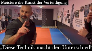 Realistische Verteidigung im Nahkampf  Ahmet Kaydul Fight Mentality PFS [upl. by Farl]