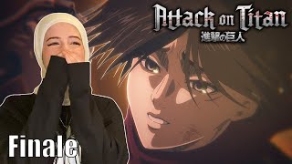 The end  Attack on Titan Finale Reaction [upl. by Joost959]