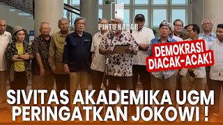 Sivitas akademika UGM Peringatkan Jokowi Lewat Petisi Bulaksumur dan Himne UGM [upl. by Nnyllaf]