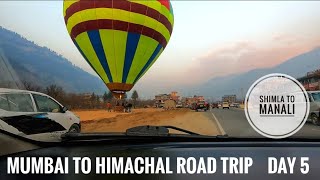 Shimla to Manali Part 2  Mumbai to Himachal Road Trip 2024 [upl. by Gabie880]