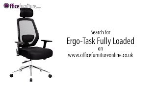 ErgoTask Fully Loaded Mesh Office Chair  Features [upl. by Shanney]