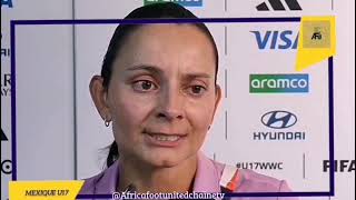 CDM Féminine U17 🇩🇴 La réaction du coach du Mexique 🇲🇽 après la défaite contre le Kenya 🇰🇪 ⚽🔥🔥 [upl. by Attezi592]