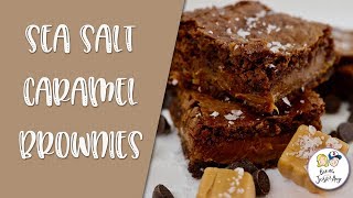 Sea Salt Caramel Brownies [upl. by Keefe206]