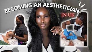 HOW TO BECOME AN AESTHETICIAN IN UK  AESTHETICIAN SCHOOLS IN UK  BEAUTY THERAPIST [upl. by Honeywell28]