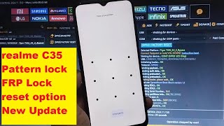 Realme C35 RMX3511 FRP  Pattern Lock Remove By Unlock Tool [upl. by Adnanref386]