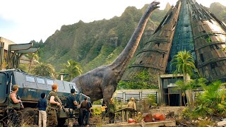 Brachiosaurus Scene  Jurassic World Fallen Kingdom 2018 Movie Clip HD [upl. by Hose]