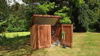 Traditional Bike Shed [upl. by Morlee]