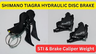 Shimano Tiagra Hydraulic Disc Brakes STI and Calipers [upl. by Hawk]