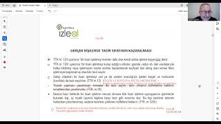 VİDEO 4 SGS TİCARET HUKUKU Tacir 1 [upl. by Adiela]