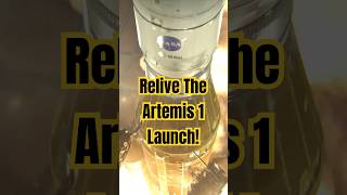 Relive The Launch Of Artemis 1 space spaceexploration nasa artemislaunch orion sls [upl. by Zindman]