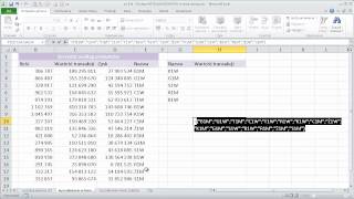 excel019  Funkcja WYSZUKAJPIONOWO w lewą stronę [upl. by Spearman857]