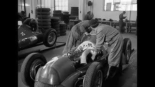 Upscaled to 4K  1951 Ultimo Incontro movie with the 8C Alfetta 159 and Fangio Farina Sanesi [upl. by Eelirol]