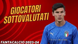 5 GIOCATORI SOTTOVALUTATI AL FANTACALCIO 202324  Guida allAsta del Fantacalcio 202324 [upl. by Germaine]