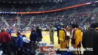 AMAZING BASKETBALL FIGHT COURT SIDE  Detroit Pistons [upl. by Lashonde]