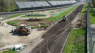 AUTODROMO DI MONZA 2024 part 1  LAVORI DI AMMODERNAMENTO 4k [upl. by Mcevoy]