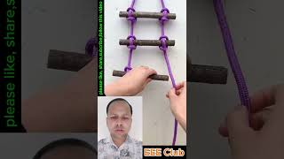 Hanging ladder making reels video viralvideo love ElectricToolTips usermasudranaDM [upl. by Buzz816]