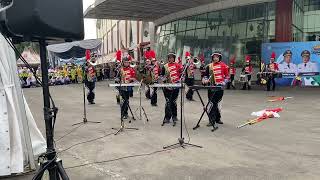 Marching Band Spendu Percussion Pitch amp Berkibarlah Benderaku [upl. by Leiuqeze581]