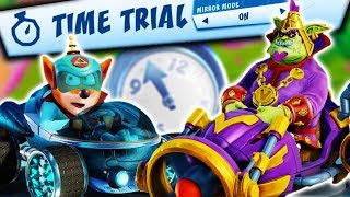 Crash Team Racing NitroFueled  All Emperor Velo XXVII Ghosts in Mirror Mode [upl. by Htebaras]