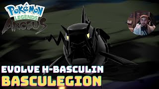 How to Evolve Basculin into Basculegion in Pokemon Legends Arceus [upl. by Odlaner]