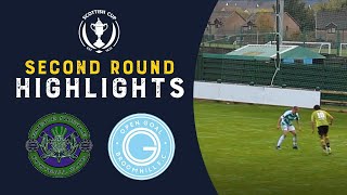 Buckie Thistle 13 Open Goal Broomhill  Highlights  Scottish Cup Second Round 202223 [upl. by Yesrej]