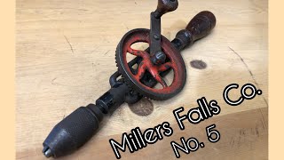 Vintage Hand Drill Tool  Restoration [upl. by Ricoriki]