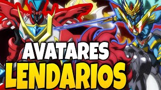 AVATARES LENDARIOS DE BEYBLADE BURST [upl. by Nalid]