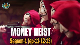 quotMoney heistquot Season1 ep111213 explained in Manipuri  Crime Drama Thriller [upl. by Ahsatniuq]